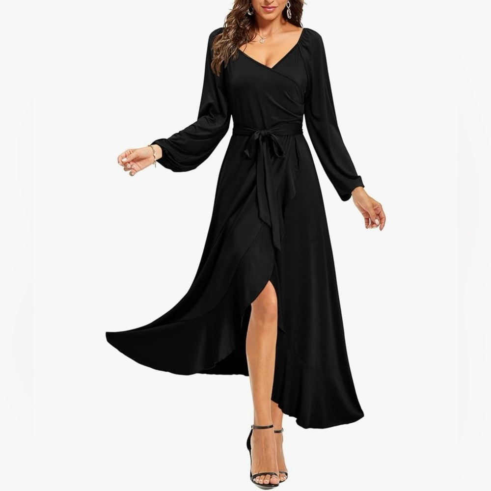 Black Maternity Dress